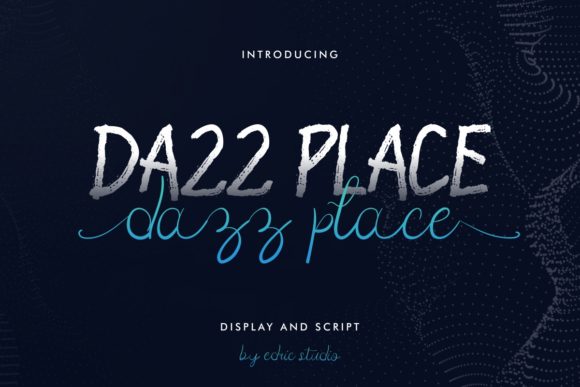 Dazz Place: The Duo Font That Elevates Your Designs