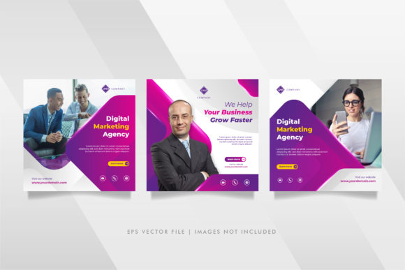 Digital Business Marketing Agency Banner Design