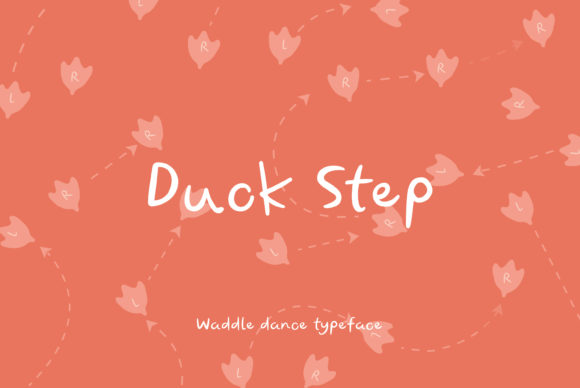 Duck Step: The Sweet Handwritten Font for Creative Projects