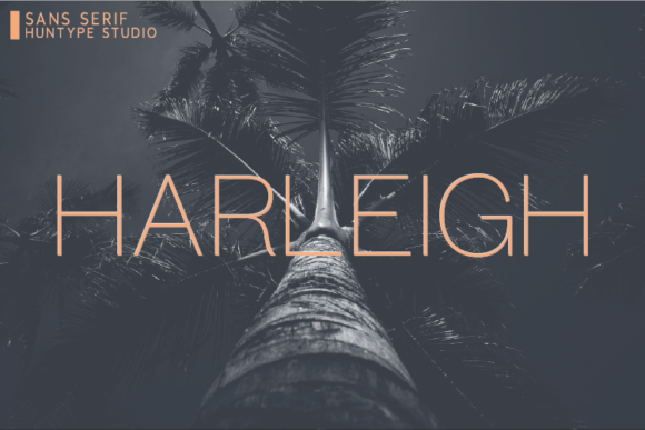 Harleigh: The Minimalist Font for Bold Ideas