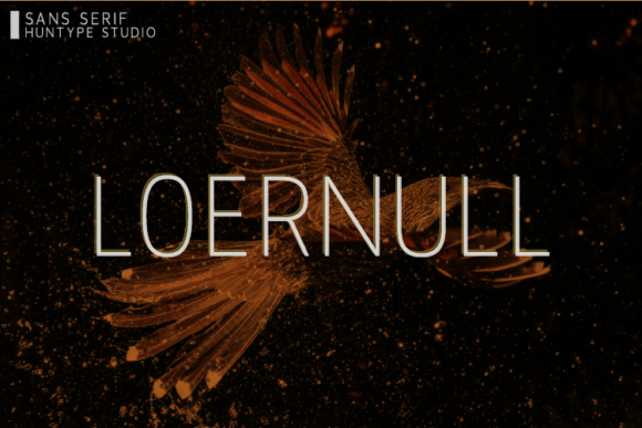 Loernull: A Minimalist Sans-Serif for Modern Design