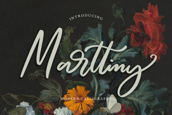 Marttiny: A Handwritten Font for Authentic Design Projects