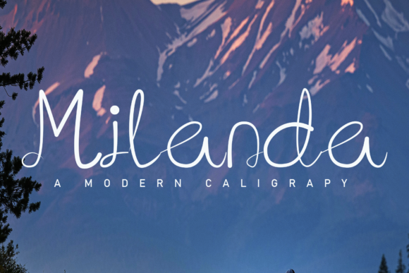 Milanda Script Font Evaluation