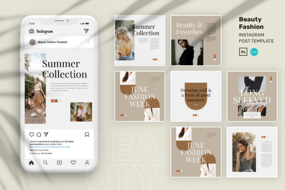 Minimalist Fashion Instagram Post Canva