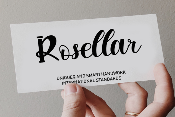 Rosellar: The Handwritten Font That Sparks Creativity