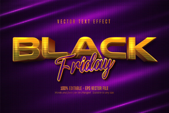 Unlocking Premium Visual Impact with the Black Friday Golden Color Text Effect