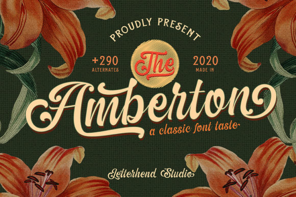 Why The Amberton Stands Out in the World of Elegant Handwritten Fonts